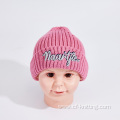 Baby knit hats ear protection knitted beanie hats